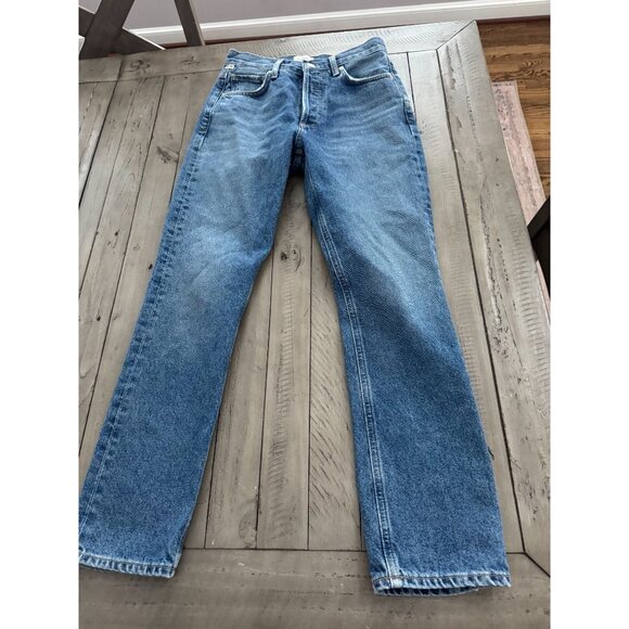 Citizens of Humanity Charlotte High Rise Straight Jeans Undertone Size 23 - Picture 2 of 4